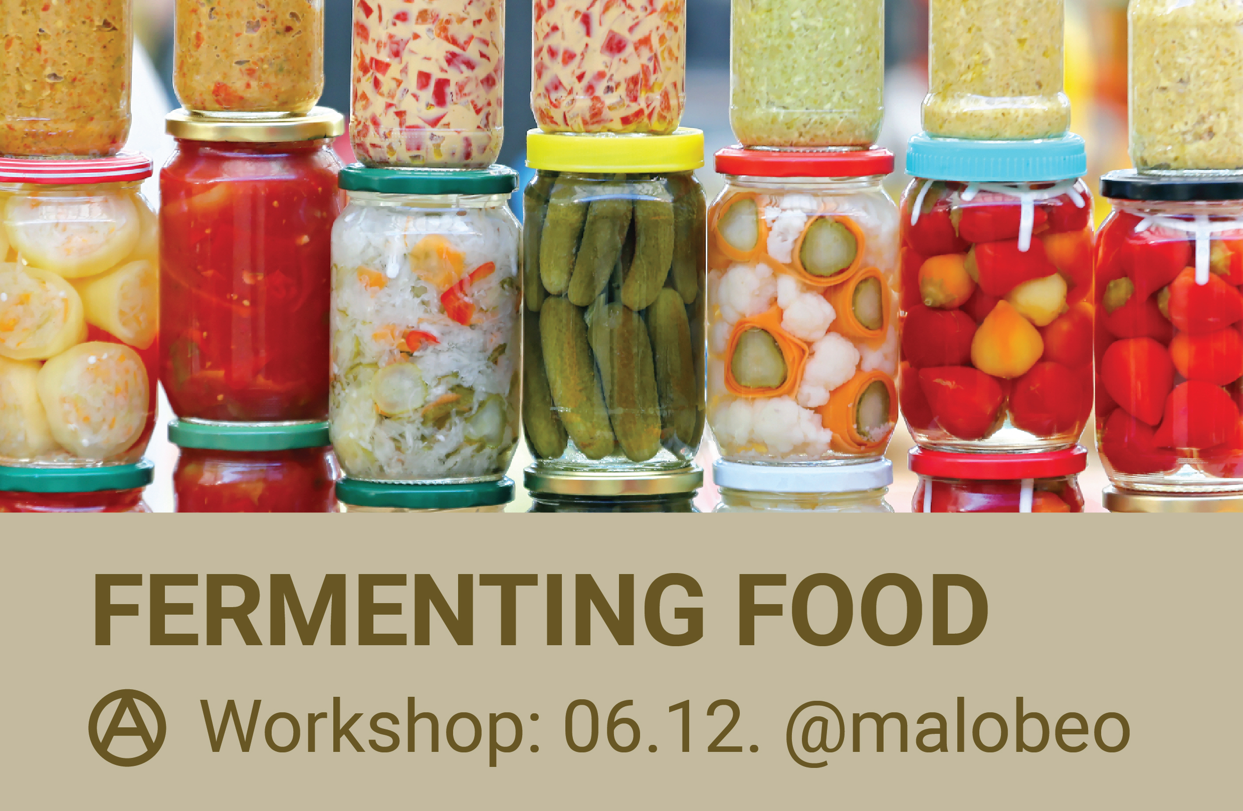 Fermenting Food Workshop 06.12.