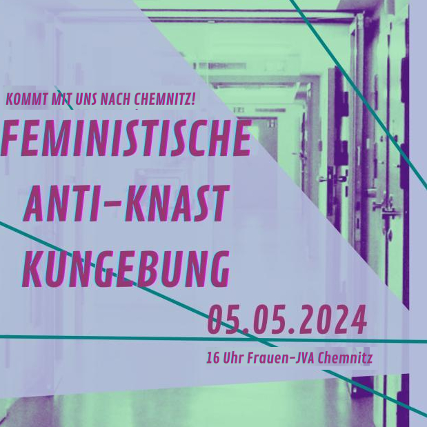 Feministische Anti-Knast Kundgebung Chemnitz