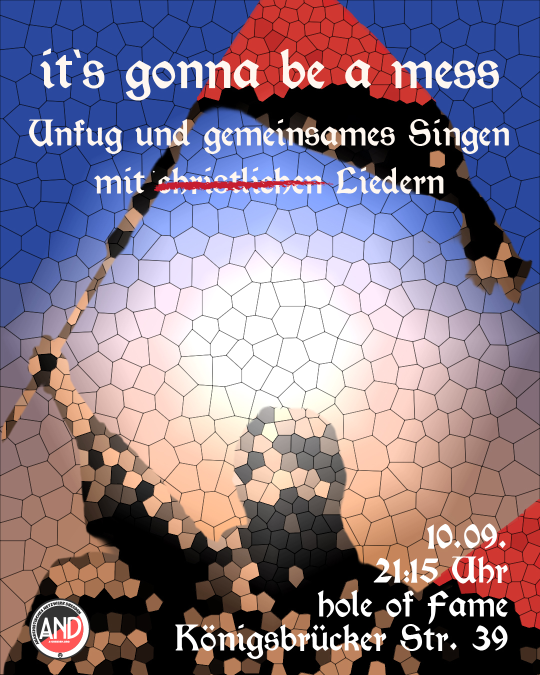 Konzert: Unfug und gemeinsames Singen mit  Liedern – it´s gonna be a mess