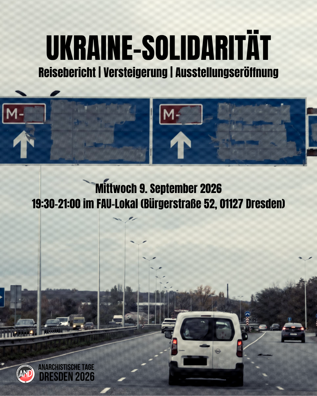 SOLIDARITY WITH UKRAINE – Travel Report | Auction | Exhibition Opening